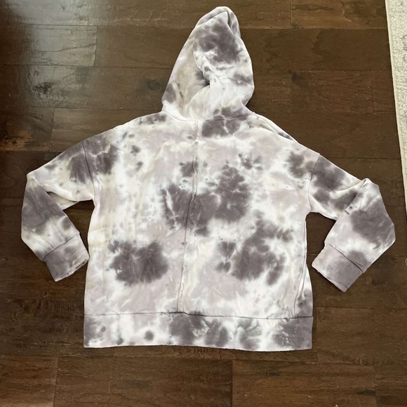Free People Work It Out Tie Dye Hoodie-Size Medium - Picture 2 of 8